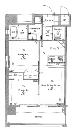 【間取り】 | La Fase Lufina TENJIN　★プライスホームなら仲介手数料が割引価格です★
