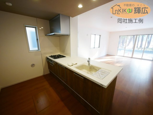 【キッチン】 | 姫路市飾磨区構１期（全4）1号棟 | 同社施工例です。