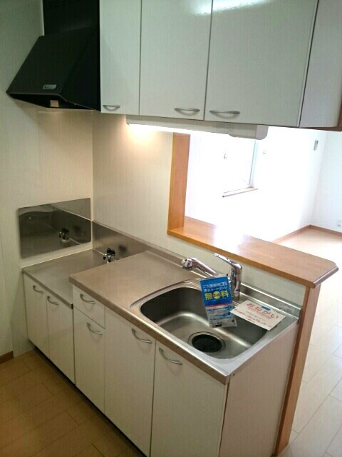 松岡ハイツ　Ａのキッチン|キッチン