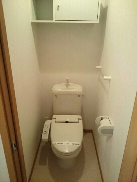 松岡ハイツ　Ａのトイレ|トイレ