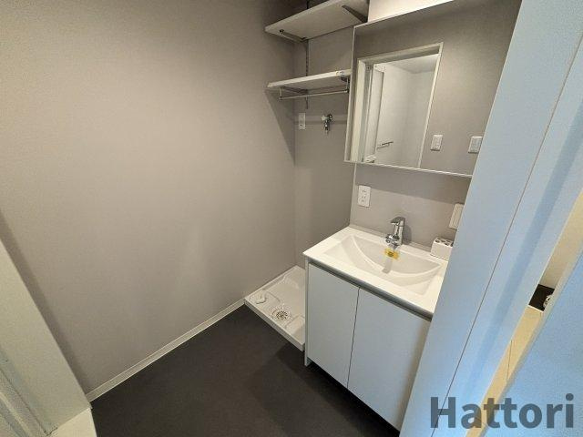 ミモザ服部天神の独立洗面台