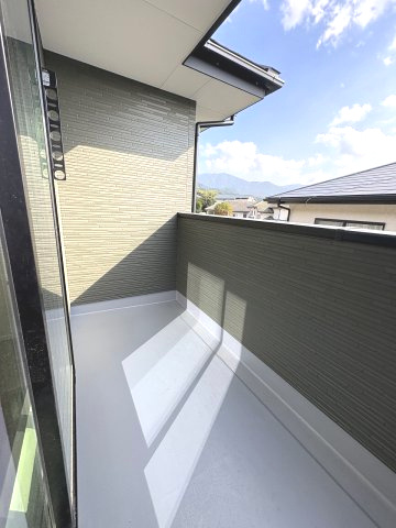 【バルコニー】 | 糟屋郡須恵町上須惠24期　2号棟（全3区画）【仲介手数料無料・0円】 | 現地写真。