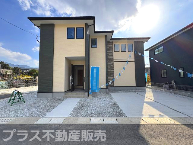 【外観】 | 糟屋郡須恵町上須惠24期　2号棟（全3区画）【仲介手数料無料・0円】 | 現地写真。同じ物件を見るなら、プラス不動産販売にお任せ下さい。