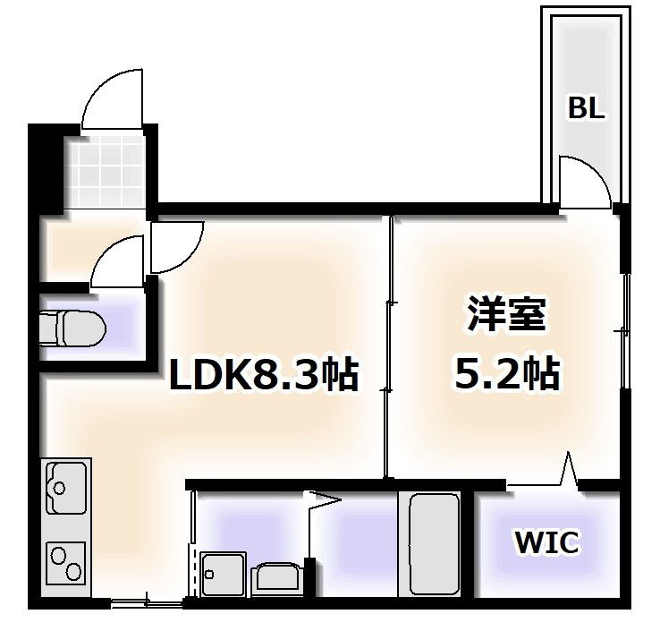 フジパレスエンの間取り