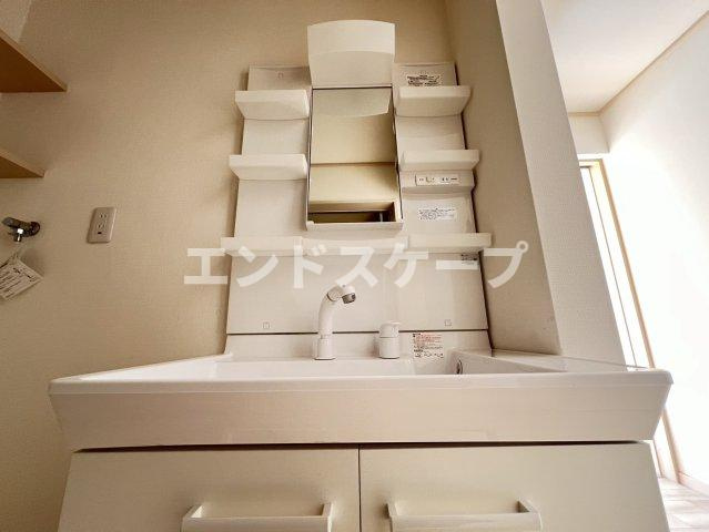 レジデンスシムラの洗面所|高崎、前橋のお部屋探しはエンドスケープまで！お客様の理想お聞かせ下さい♪