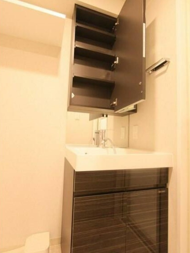 コンシェリア東京蔵前ステーションフロントの独立洗面台