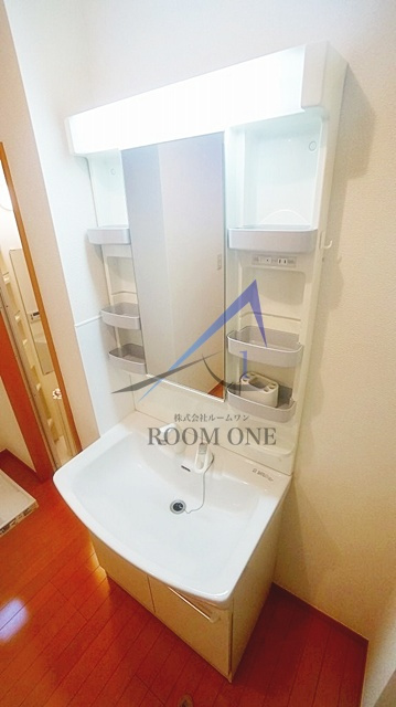 ユアーズＡの洗面所|洗面台です。