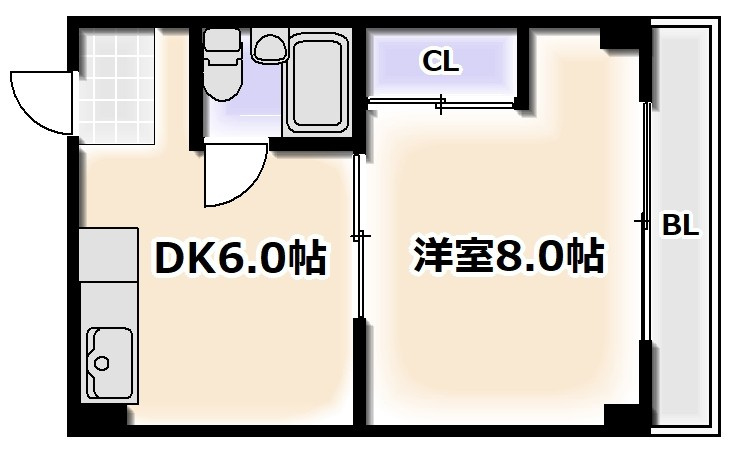 ラ・フォーレ苅田の間取り