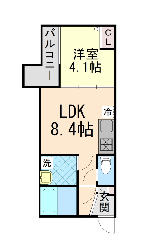 ALEGRIA芦屋西の間取り