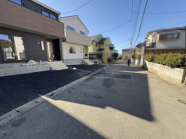 【その他】 | 糟屋郡須恵町上須恵第4　2号棟（全2棟）【仲介手数料無料・0円】 | 現地写真。前面道路です。
