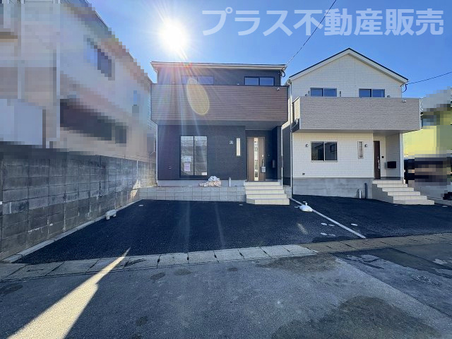 【外観】 | 糟屋郡須恵町上須恵第4　2号棟（全2棟）【仲介手数料無料・0円】 | 現地写真。プラス不動産販売なら、現場の全ての棟をまとめてご見学頂けます。