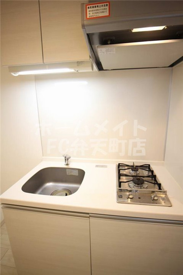 【キッチン】 | アドバンス大阪ベイシティ | 2口ガスコンロキッチンです