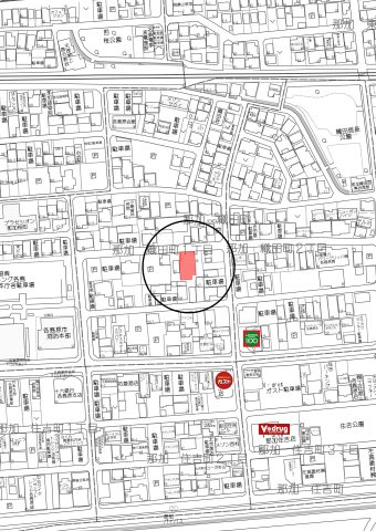 土地　那加織田町１丁目の地図