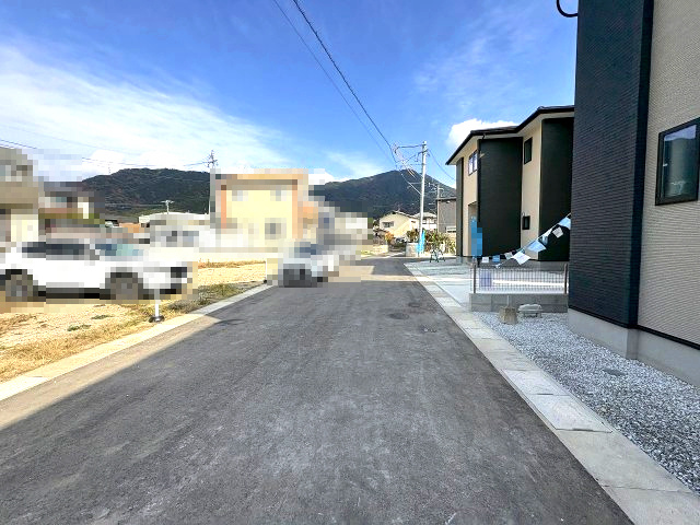 【その他】 | 糟屋郡須恵町上須惠24期　3号棟（全3区画）【仲介手数料無料・0円】 | 現地写真。前面道路です。
