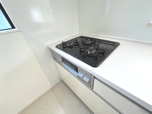 【キッチン】 | 糟屋郡須恵町上須惠24期　3号棟（全3区画）【仲介手数料無料・0円】 | 現地写真。