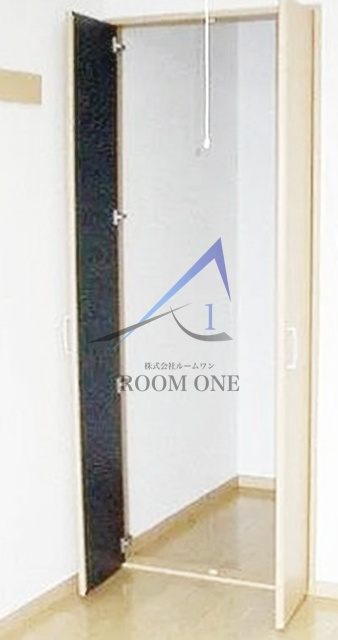 ブラーマ南の収納|ウォークインクローゼットです。