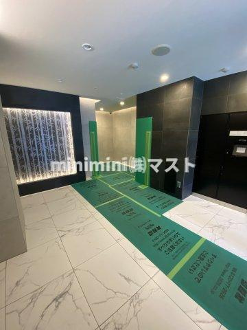 ソルテラス阿波座ウィズのロビー