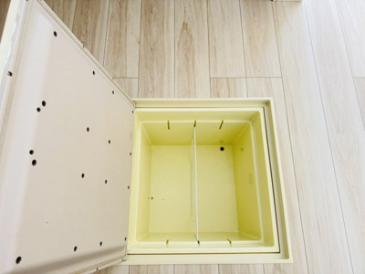 【キッチン】 | 市川市菅野５丁目新築戸建【菅野小学校：8分】 | キッチン床下収納