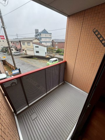 パルモオークラのバルコニー