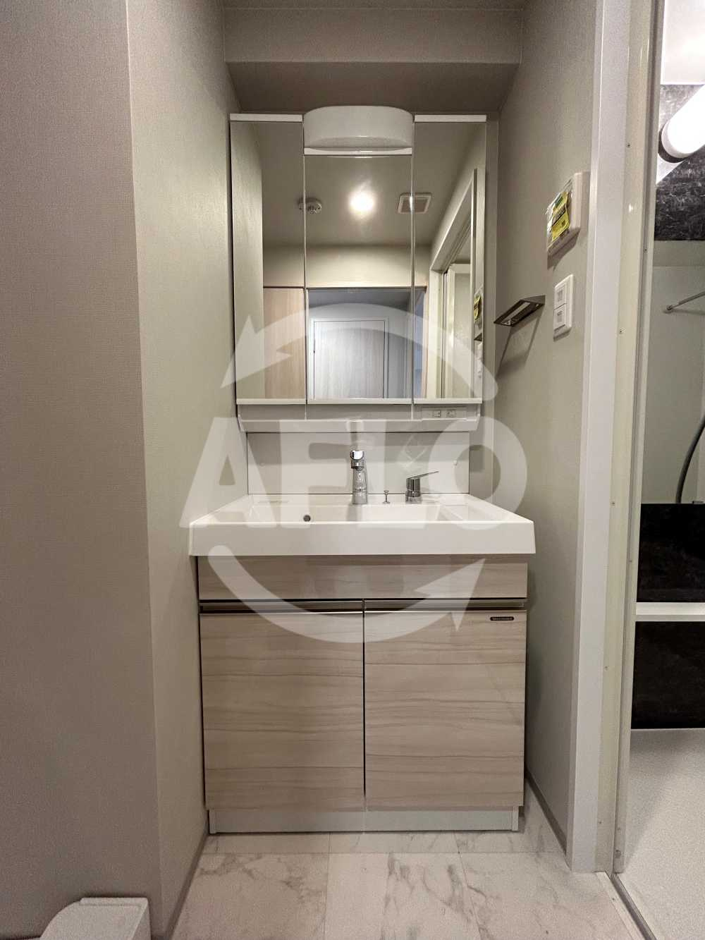 エスリードレジデンス都島ノースの独立洗面台|エスリードレジデンス都島ノース　独立洗面台