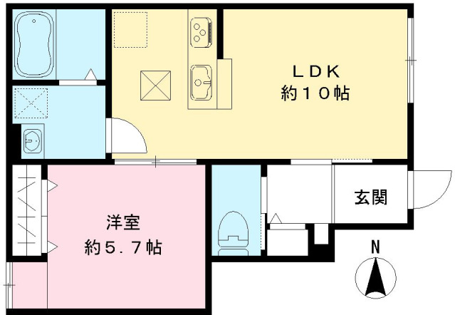 Ｇｌｏｒｉｏｓａの間取り