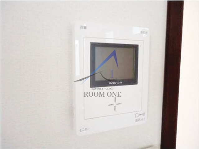 CLASSY　COURTのセキュリティ|モニター付きインターホンです。