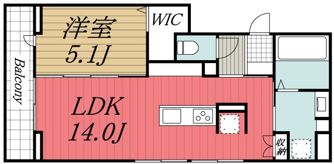 【間取り】 | D-ROOM都賀2丁目　Ⅰ