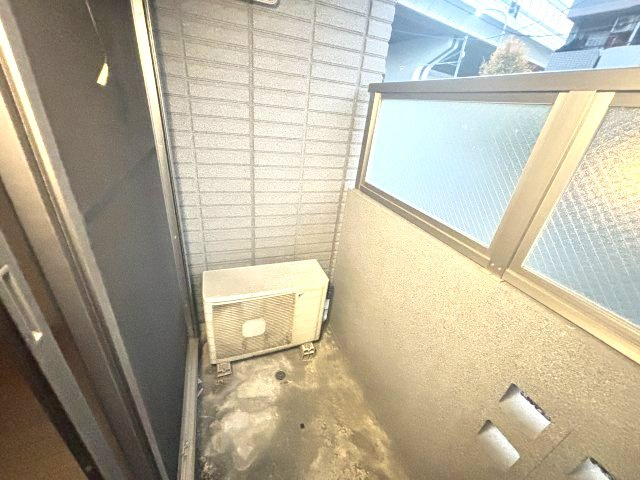 パトリア芦屋のバルコニー