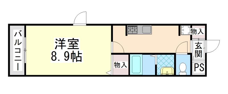 パトリア芦屋の間取り