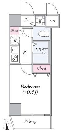 【間取り】 | エスコート蒲田