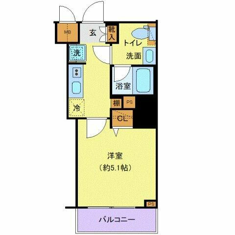 【間取り】 | プレール・ドゥーク戸越銀座通り
