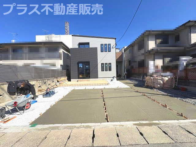 【外観】 | 糟屋郡第3志免町志免3丁目　1号棟（全1棟）【仲介手数料無料・0円】 | 完成イメージの外観パースです。