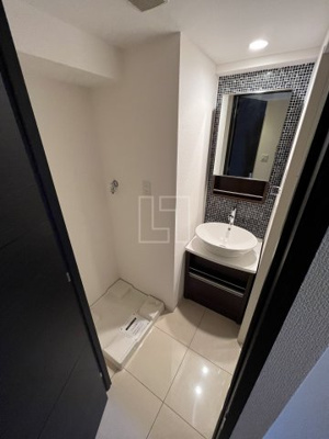 【洗面所】 | レジュールアッシュ難波LUXE | レジュールアッシュ難波LUXE（レジュールアッシュ難波リュクス）　洗面所