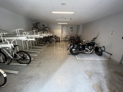 【その他共用部分】 | レジュールアッシュ難波LUXE | レジュールアッシュ難波LUXE（レジュールアッシュ難波リュクス）　駐輪場