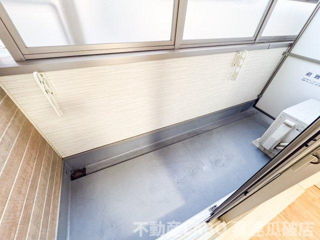 クリエオーレ舎利寺のバルコニー