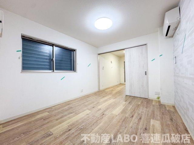 クリエオーレ舎利寺の寝室