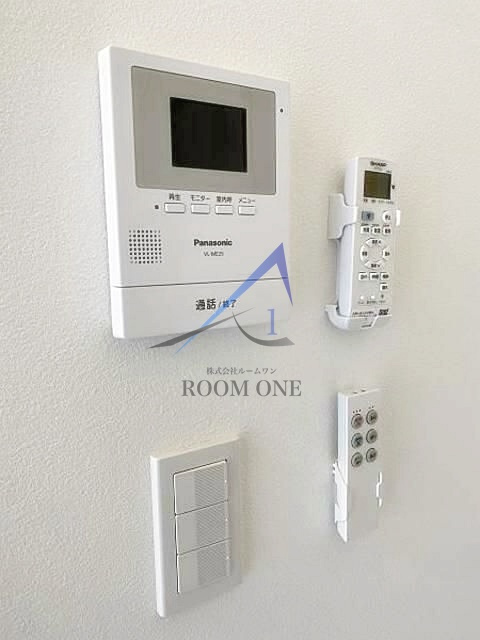 アザーレ・キュリオス柿生のセキュリティ|モニター付インターホンです。