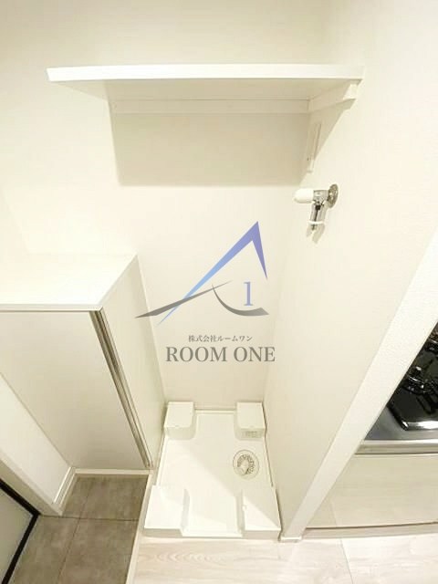 アザーレ・キュリオス柿生の設備|洗濯機置場です。