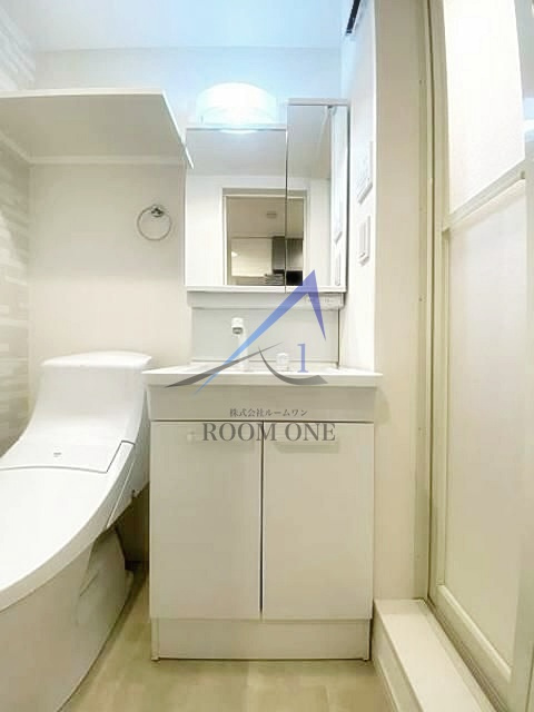 アザーレ・キュリオス柿生の洗面所|洗面台です。