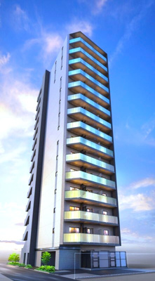 【外観パース】 | クレイシアIDZ蒲田 | 外観パース