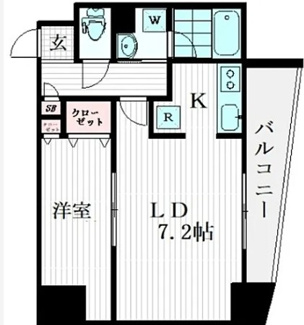 【間取り】 | グランディール初台 | 間取りです。