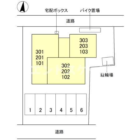 Brezzaの区画図|高崎、前橋のお部屋探しはエンドスケープまで！お客様の理想お聞かせ下さい♪