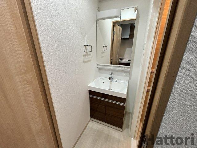 リブネスコート大阪大学前の洗面所