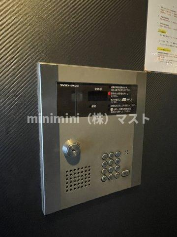 ブルービー桜川駅前のセキュリティ