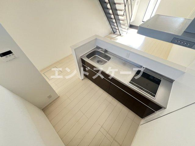 SQUARE PITⅡのキッチン|高崎、前橋のお部屋探しはエンドスケープまで！お客様の理想お聞かせ下さい♪