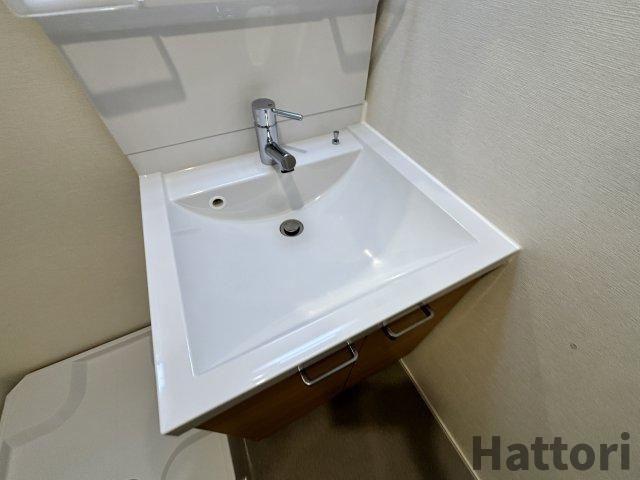 アンジュレジデンス石橋の洗面所