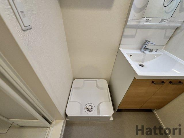 アンジュレジデンス石橋の独立洗面台