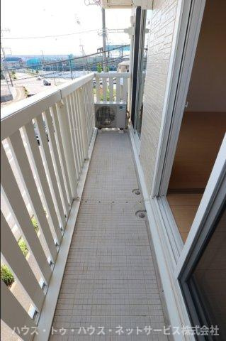 グラシューズ　Ⅱのバルコニー