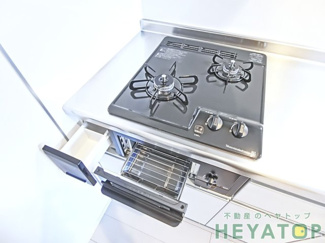 【キッチン】 | ２口ガスコンロ（同仕様写真）