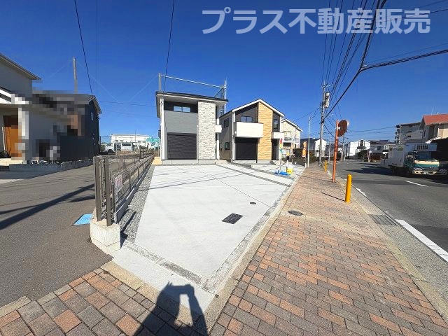 【外観】 | 糟屋郡志免町片峰4丁目4期　1号棟（全2棟）【仲介手数料無料・0円】 | 完成イメージの外観パースです。